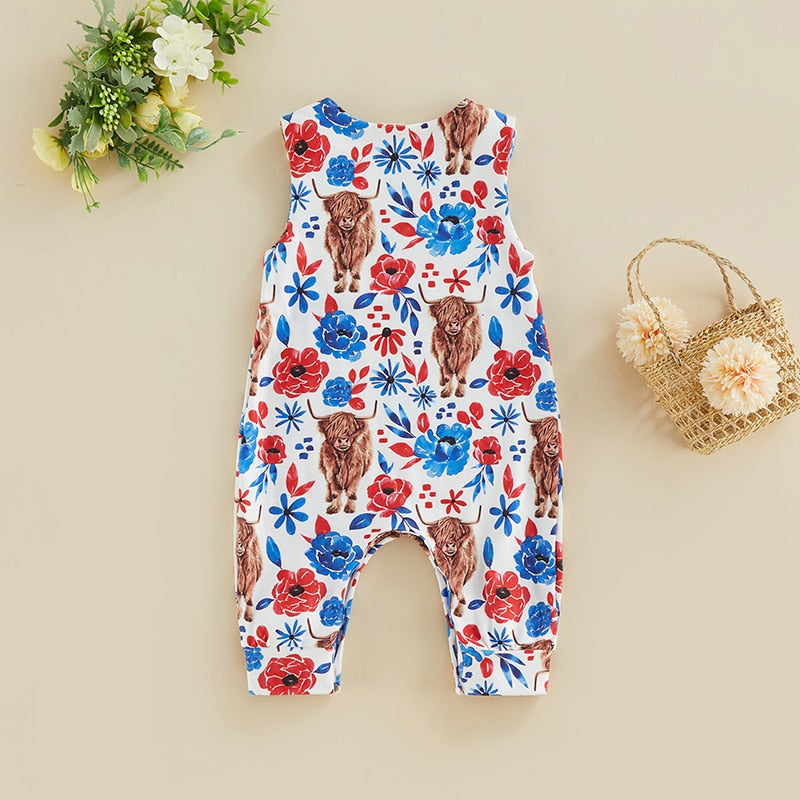 Ranch Babe Romper | Sleeveless Jumpsuit | Romper | Playsuit | Outfit