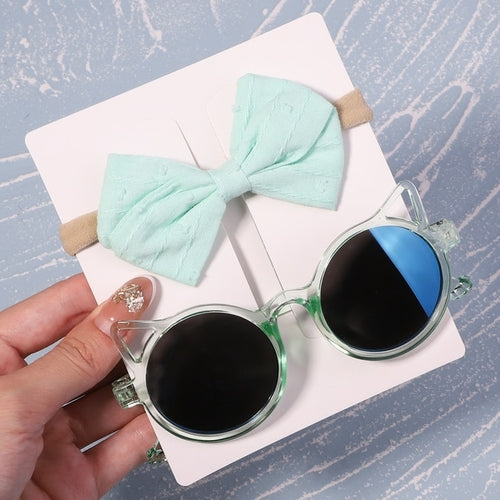 Sunglass & Bow set