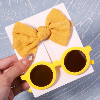 Sunglass & Bow set
