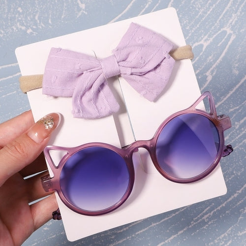 Sunglass & Bow set