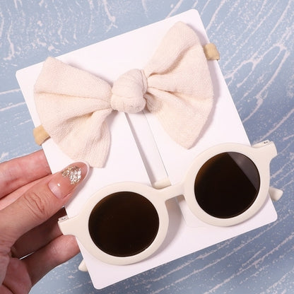 Sunglass & Bow set