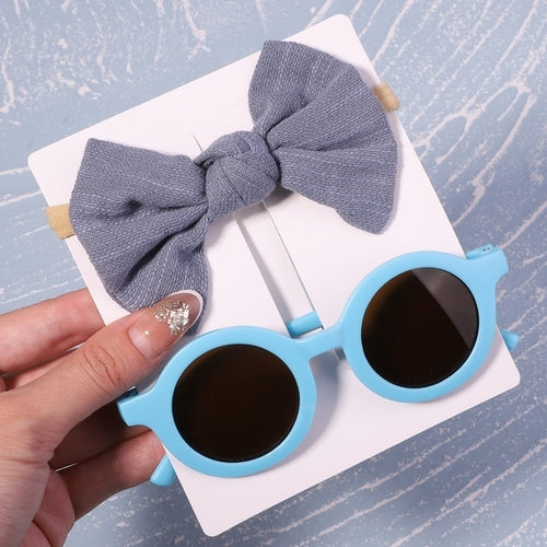 Sunglass & Bow set
