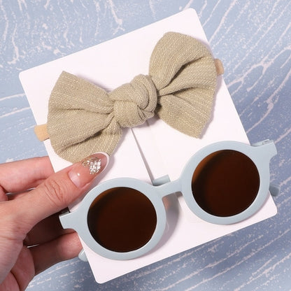 Sunglass & Bow set
