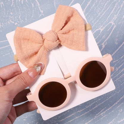 Sunglass & Bow set