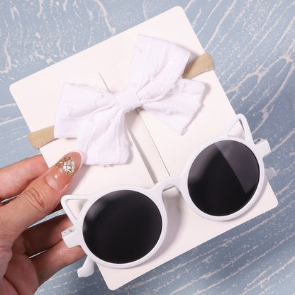 Sunglass & Bow set