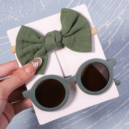 Sunglass & Bow set