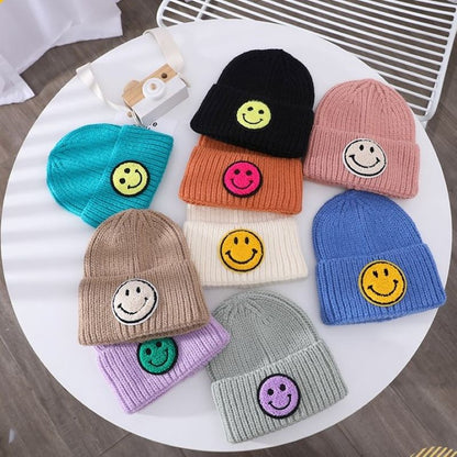 Wool Smile Beanie - Child & Baby | Baby Beanie Hat | Baby Beanie Hat