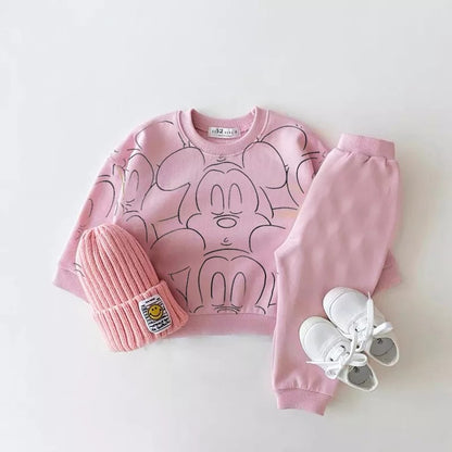 Mickey Mouse Solid Sweatshirts | Baby Pullover | Toddler Sweatshirts