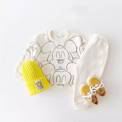 Mickey Mouse Solid Sweatshirts | Baby Pullover | Toddler Sweatshirts