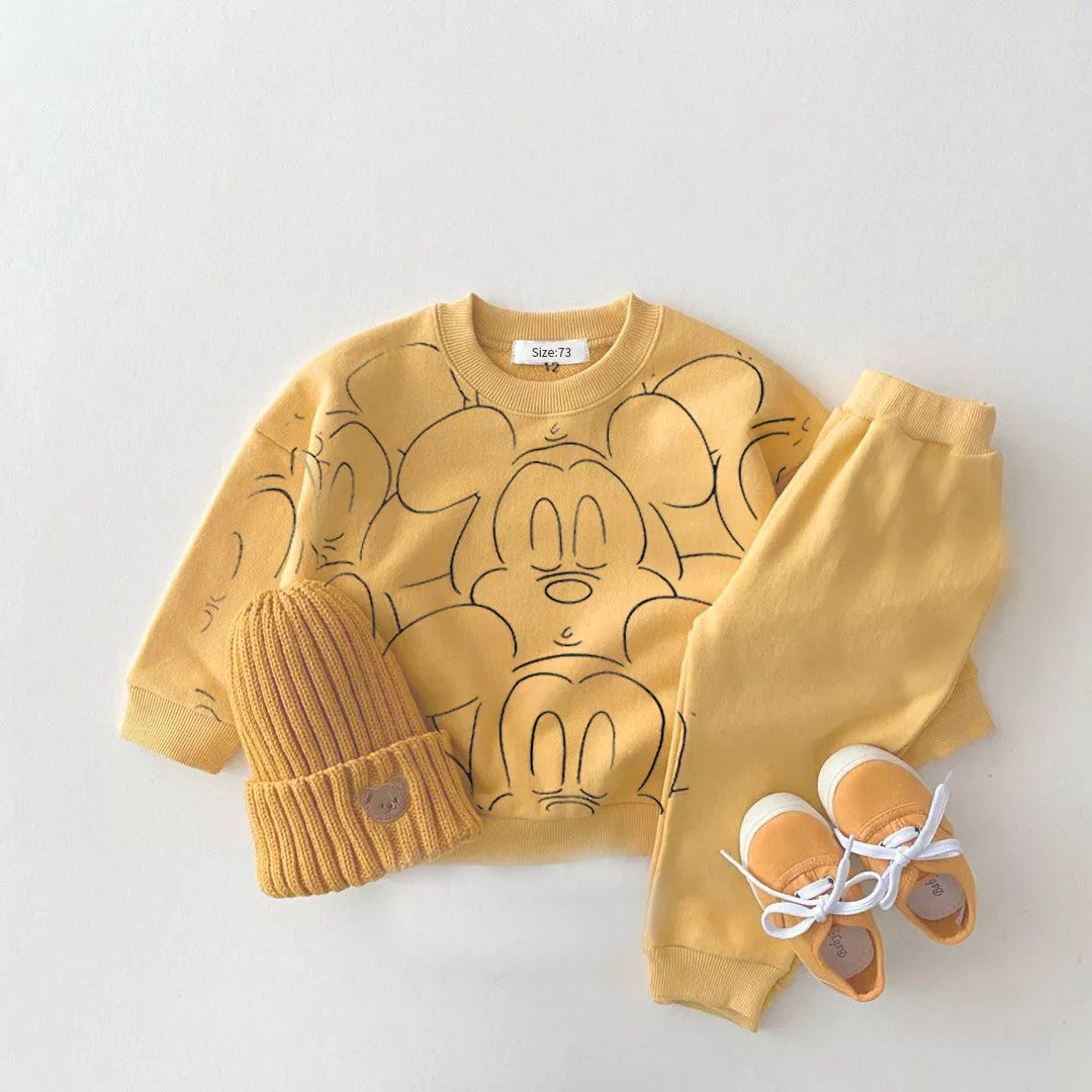 Mickey Mouse Solid Sweatshirts | Baby Pullover | Toddler Sweatshirts